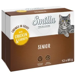 Smilla Senior Bidder i sauce med grøntsager portionsposer
