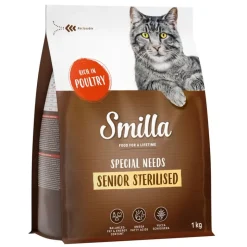 Smilla Senior Sterilised med fjerkræ