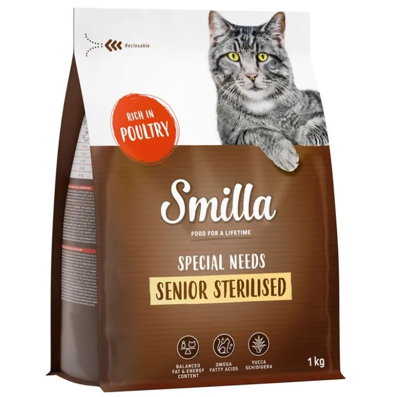 Smilla Senior Sterilised med fjerkræ