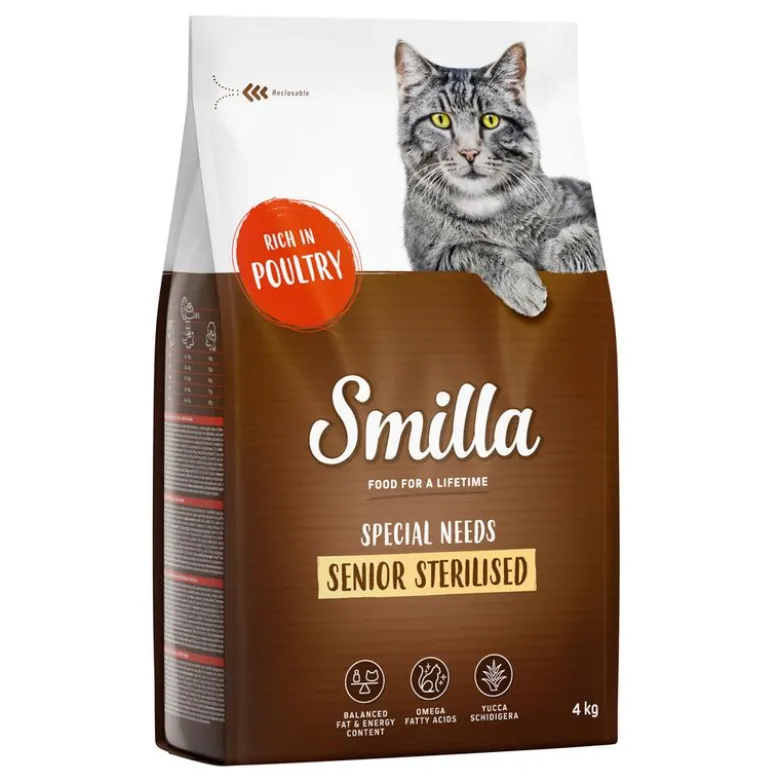 Smilla Senior Sterilised med fjerkræ