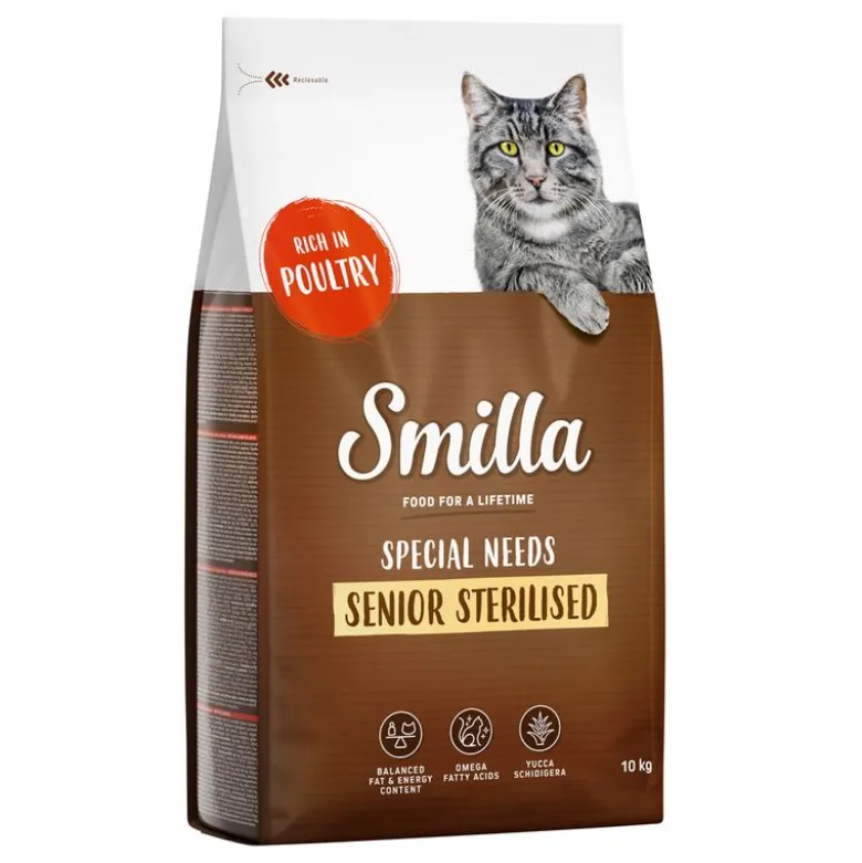 Smilla Senior Sterilised med fjerkræ