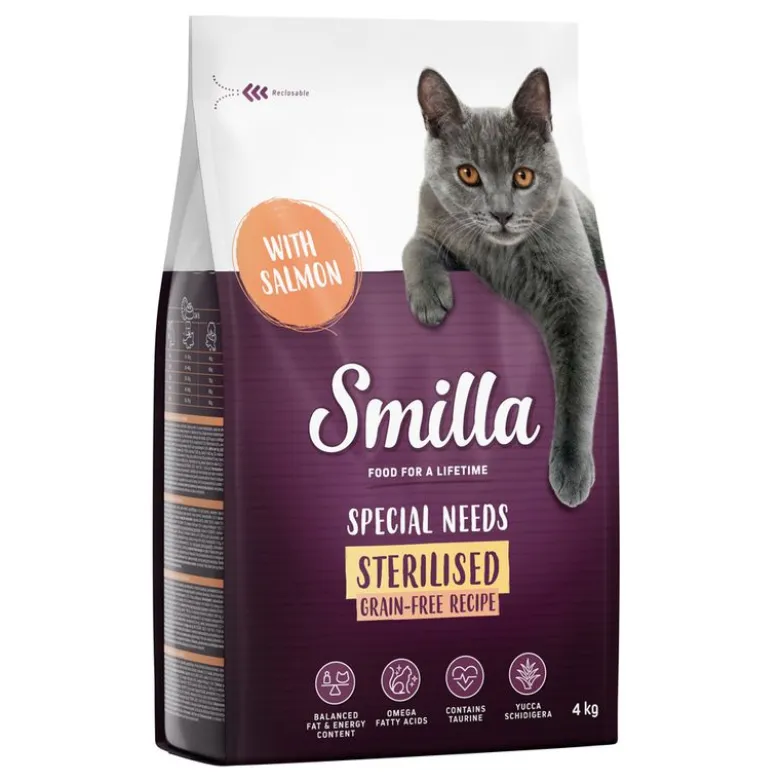 Smilla Sterilised med laks kornfri