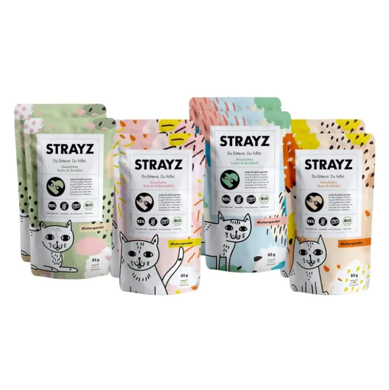STRAYZ BIO cat 8 x 85 g