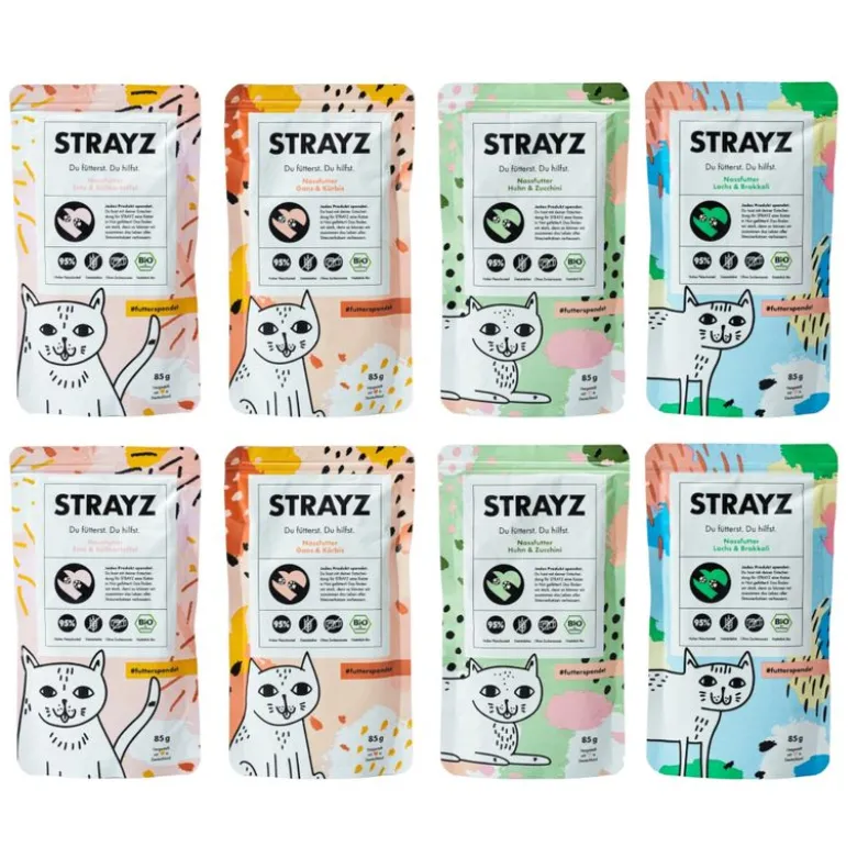 STRAYZ BIO cat 8 x 85 g
