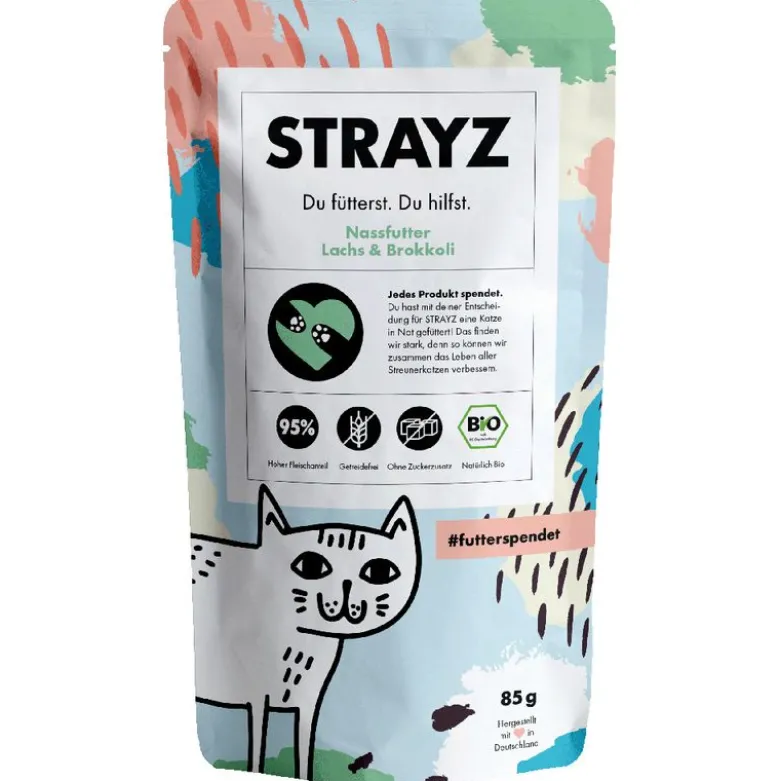 STRAYZ BIO cat 8 x 85 g