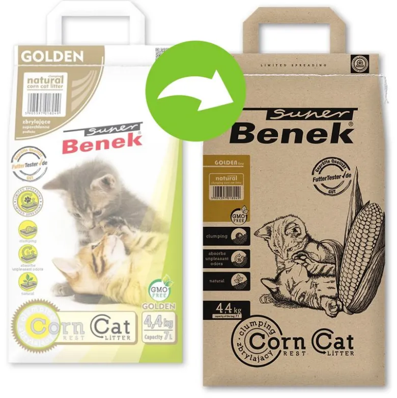 Super Benek Corn Cat Golden
