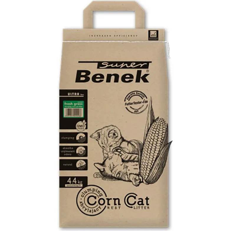 Super Benek Majs Kat Ultra Frisk Græs