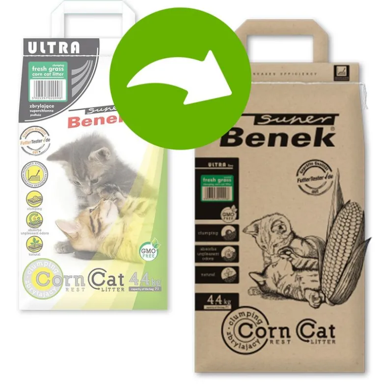 Super Benek Majs Kat Ultra Frisk Græs