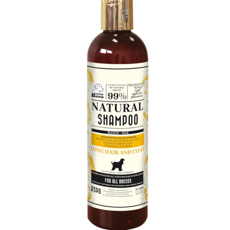Super Beno Natural Shampoo til lang pels