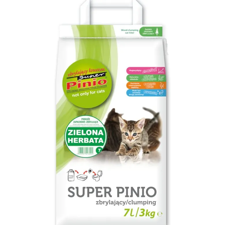 Super Pinio Kattegrus Grøn Te
