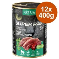 Super Rafi steriliseret kat 12 x 400 g