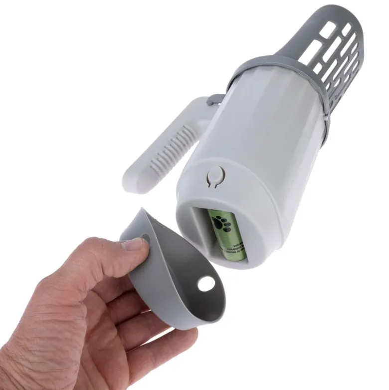 TIAKI affaldsskovl med poseholder