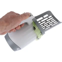 TIAKI affaldsskovl med poseholder