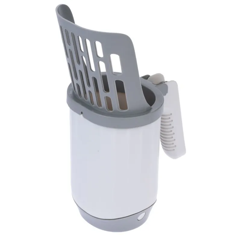 TIAKI affaldsskovl med poseholder