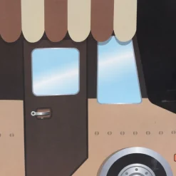 TIAKI Coffee Truck Papirtunnel til katte