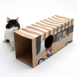 TIAKI Coffee Truck Papirtunnel til katte