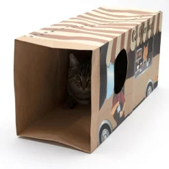 TIAKI Coffee Truck Papirtunnel til katte