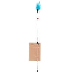TIAKI Drillepind Blue med Fjer