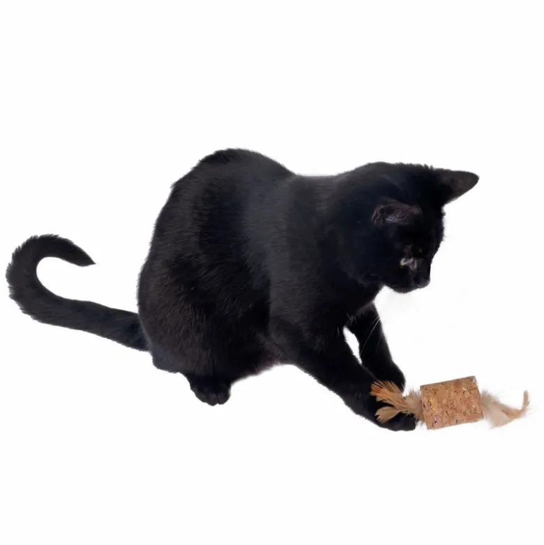TIAKI Fjer-Kork med Catnip