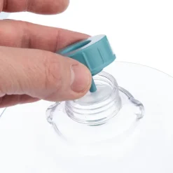 TIAKI foder- og vanddispenser, lyseblå