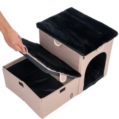 TIAKI foldbar kæledyrstrappe, 2 trin