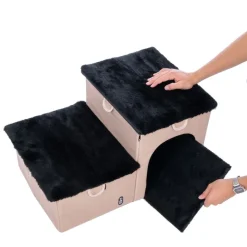 TIAKI foldbar kæledyrstrappe, 2 trin