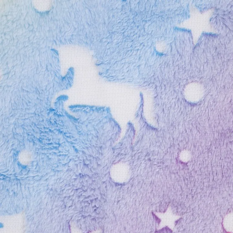 TIAKI Glowing Unicorns hyggetæppe
