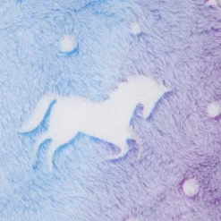 TIAKI Glowing Unicorns hyggetæppe