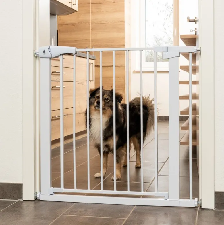 TIAKI Hundegitter, hvid med 7 cm forlængelse