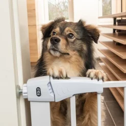TIAKI Hundegitter, hvid med 7 cm forlængelse