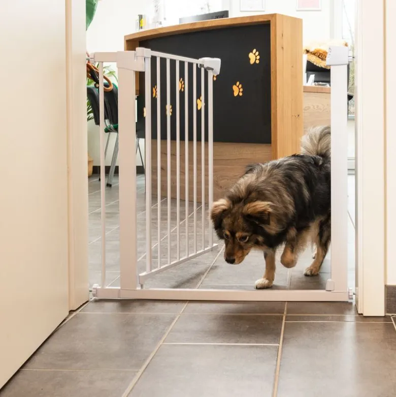TIAKI Hundegitter, hvid med 7 cm forlængelse