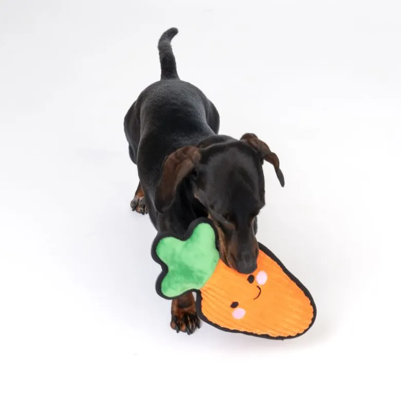 TIAKI hundelegetøj Happy Carrot Tough