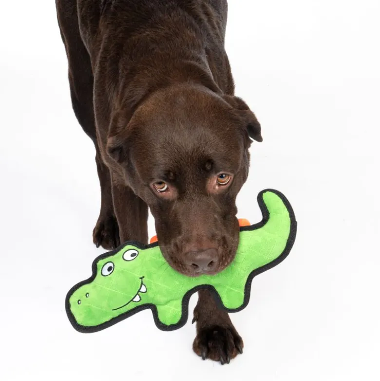 TIAKI hundelegetøj Happy Croco Tough