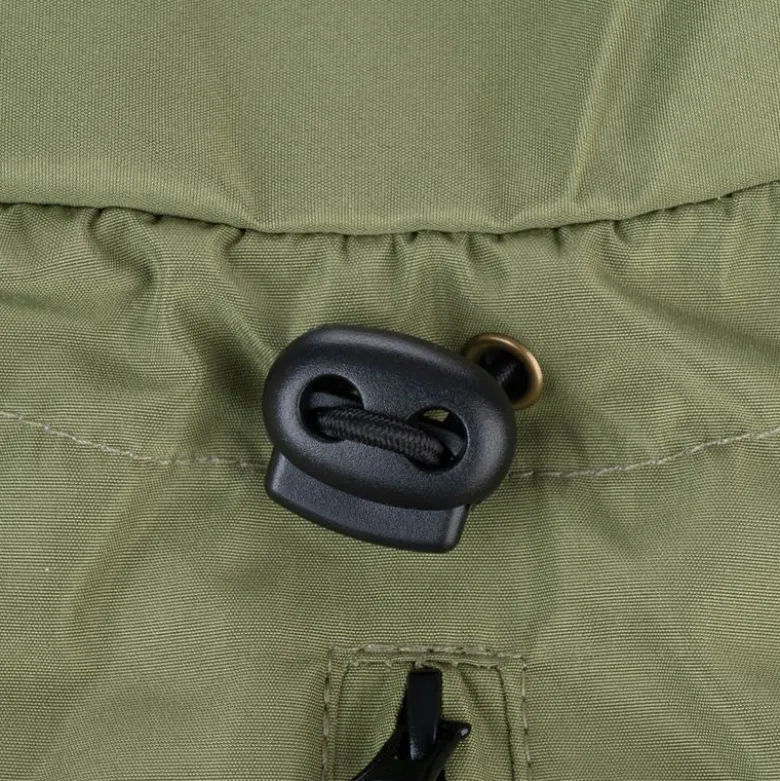 TIAKI Hunderegnfrakke Olive