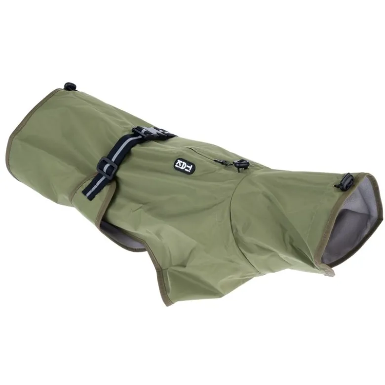 TIAKI Hunderegnfrakke Olive