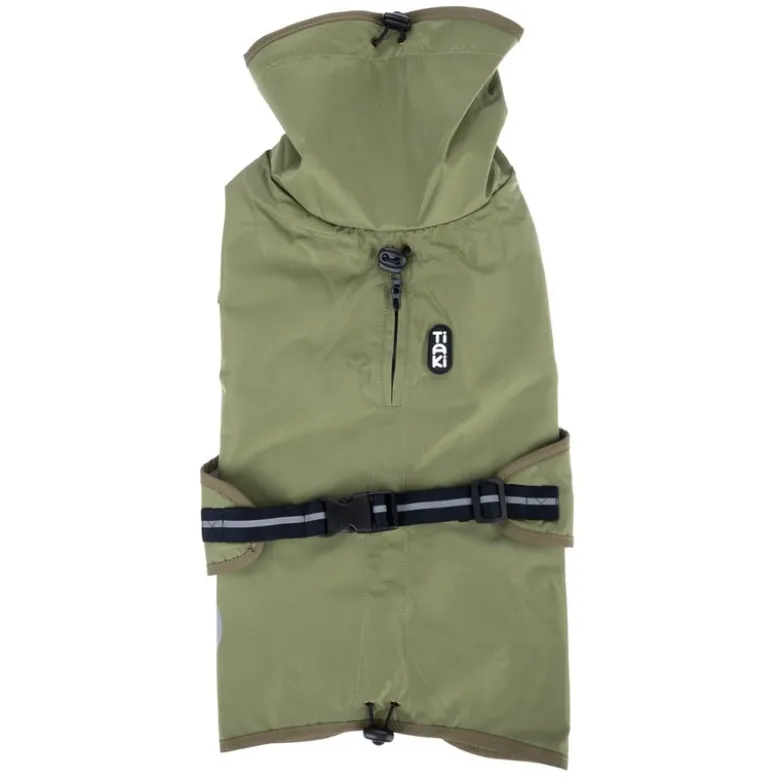 TIAKI Hunderegnfrakke Olive