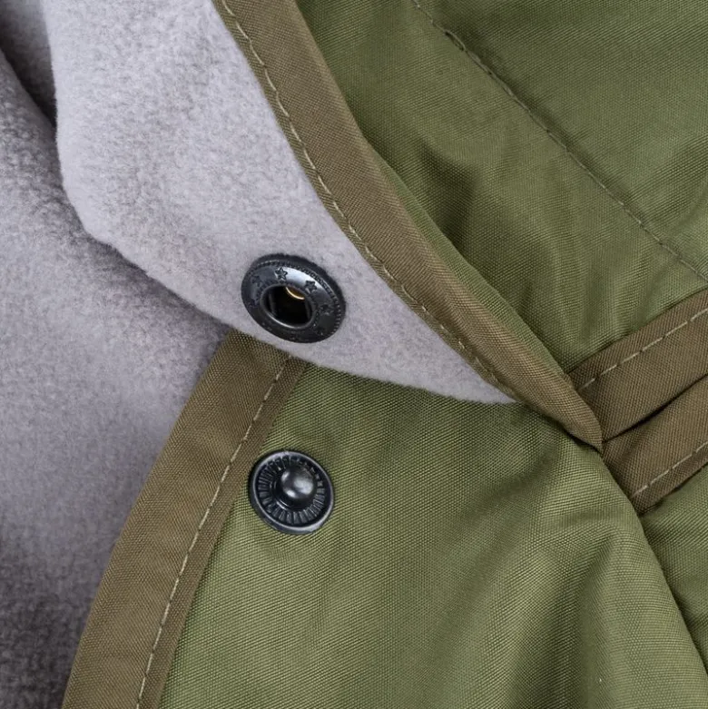 TIAKI Hunderegnfrakke Olive
