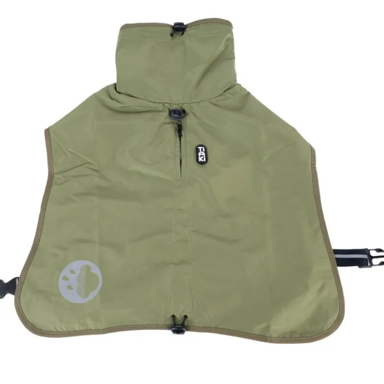 TIAKI Hunderegnfrakke Olive