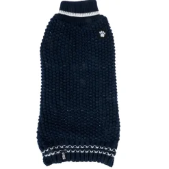 TIAKI hundetrøje Reflective Knit, mørkeblå