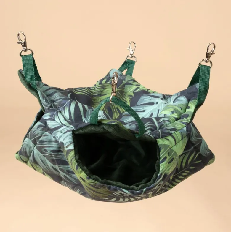 TIAKI Jungle Collection hængekøje med små dyr