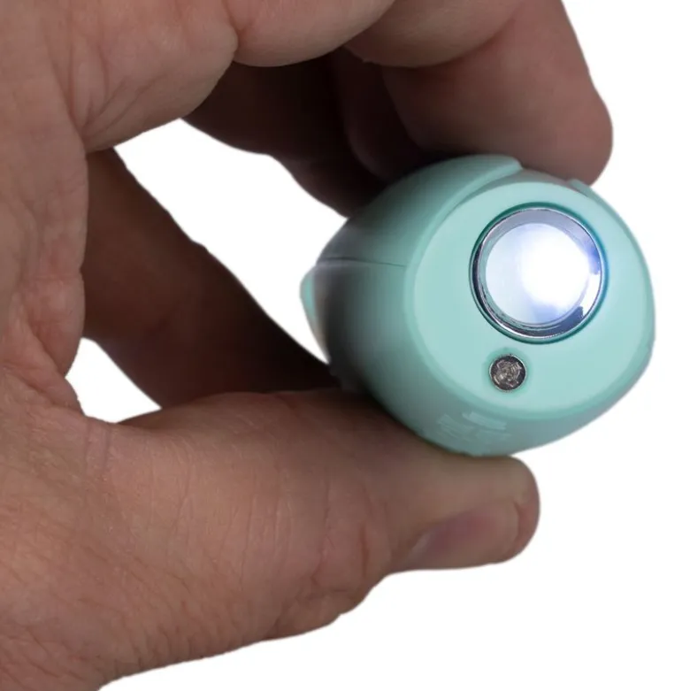 TIAKI kattedrillepind guldsmed med LED-pointer