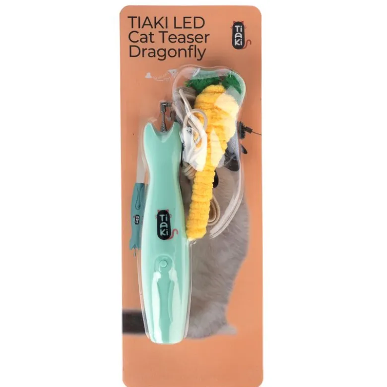 TIAKI kattedrillepind guldsmed med LED-pointer