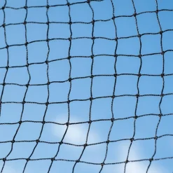 TIAKI kattesikkerhedsnet med trådforstærkning, sort