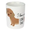 TIAKI keramikkrus "I Love You Long Time"