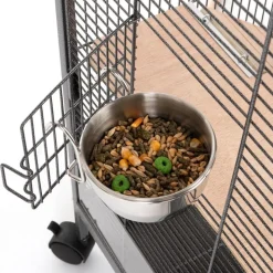 TIAKI madskål af rustfrit stål til ophængning