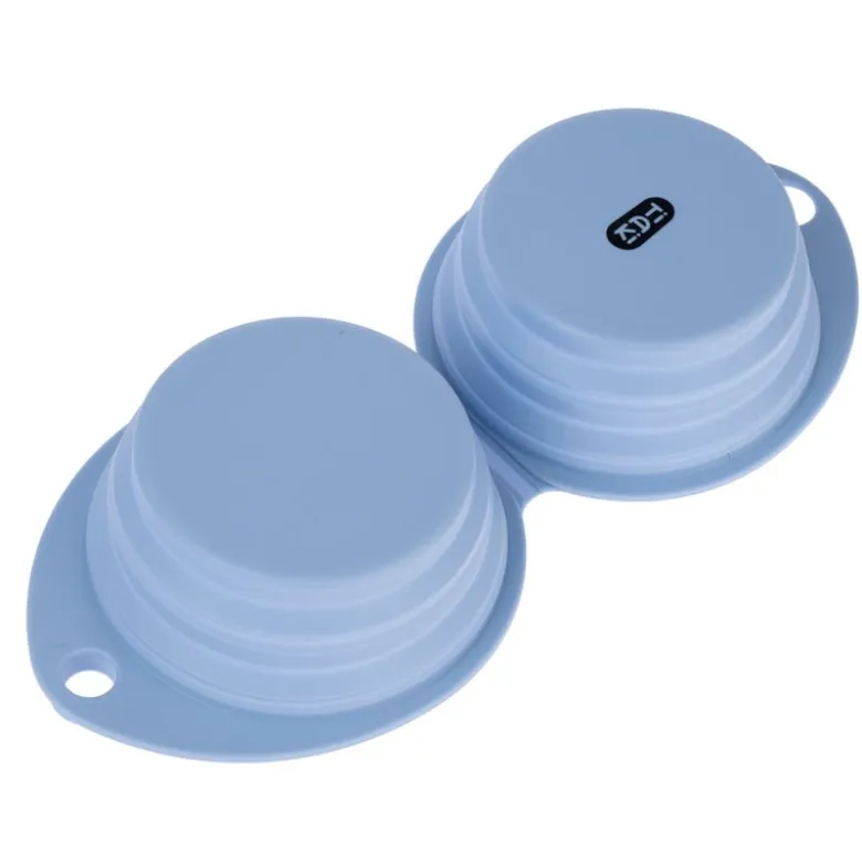 TIAKI Mini Double Portable silikoneskål