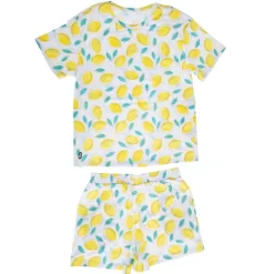 TIAKI Pet & Parent matchende pyjamas, citron