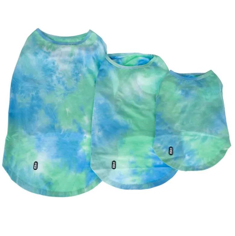 TIAKI Pet & Parent matchende tie-dye T-shirt