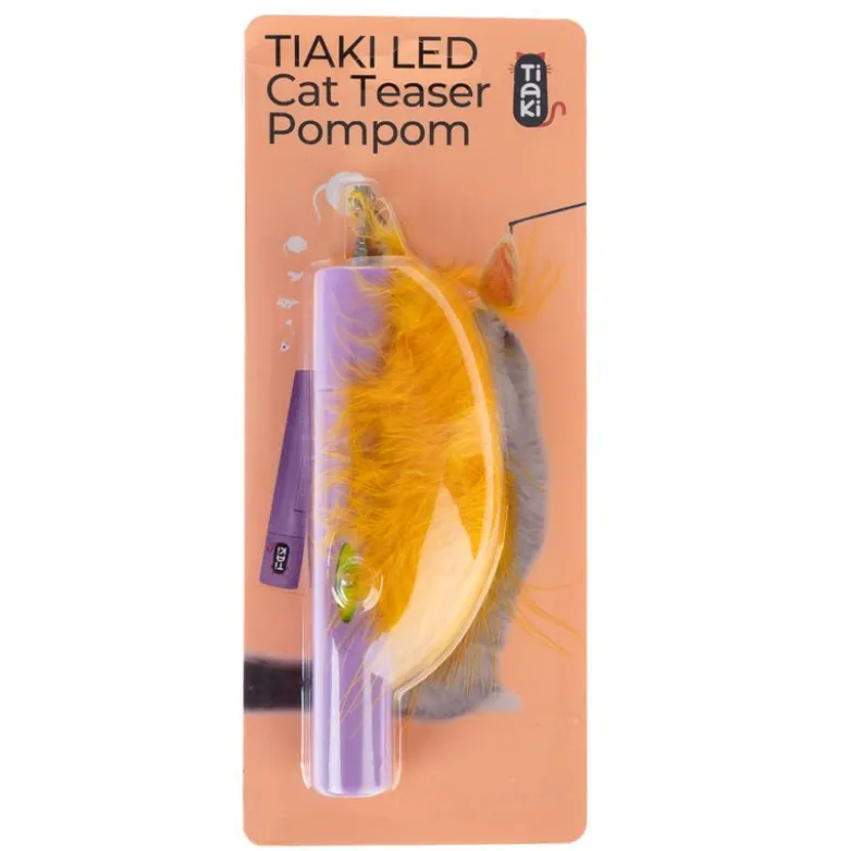 TIAKI Pompom Drillepind med LED-pointer