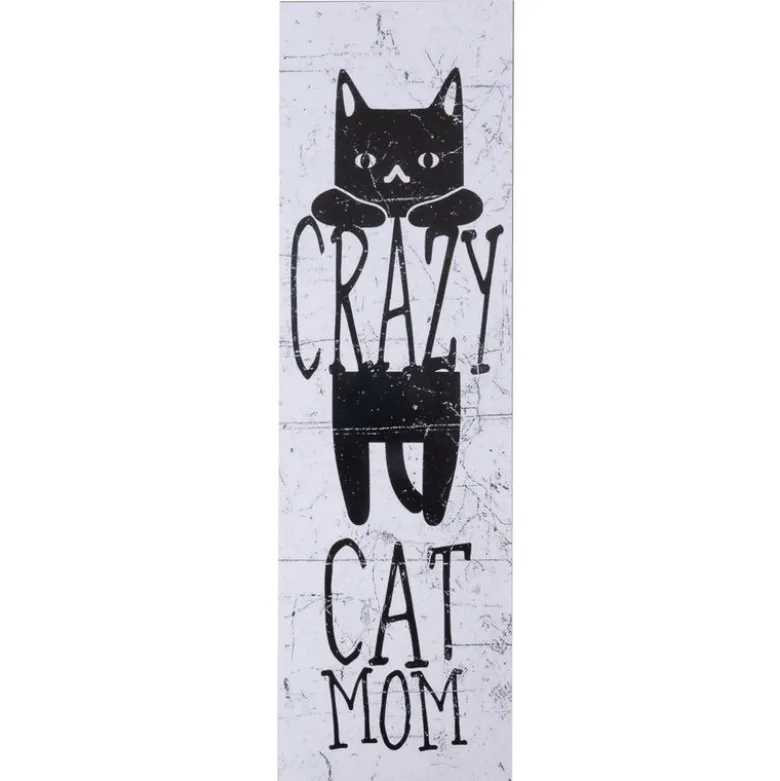 TIAKI pynteskilt "Crazy Cat Mum"